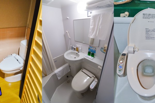 Toilettes électroniques Washlet, Japon