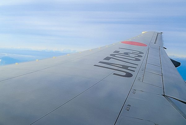 Avion et Mont Fuji